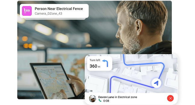 Software for Danger Zone Access Control for Restricted Areas in Smart Site Safety System (SSSS)